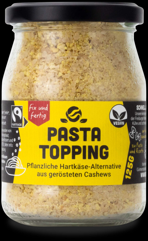 Bio Fair Trade Pasta-Topping