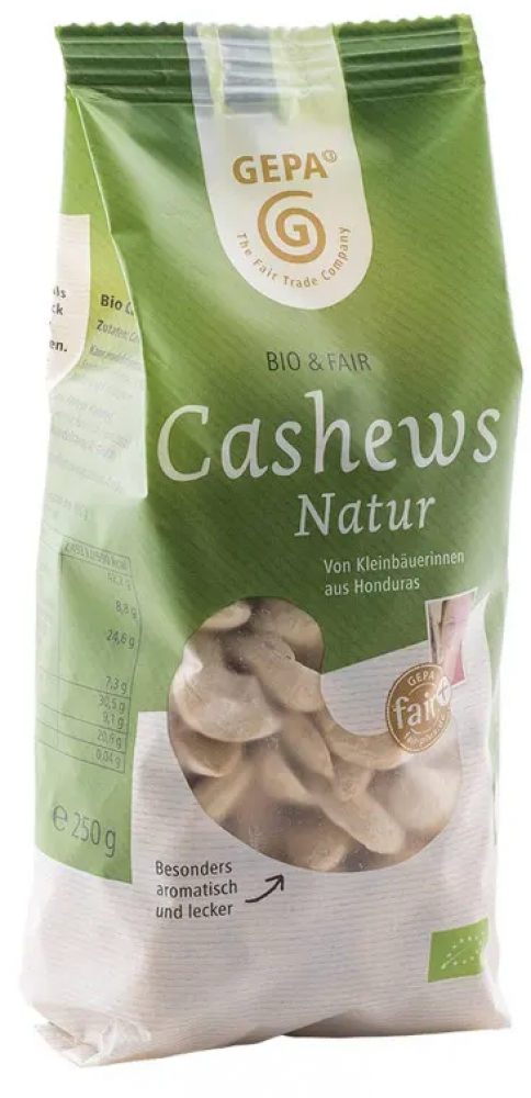 Bio Cashews Natur, 250g