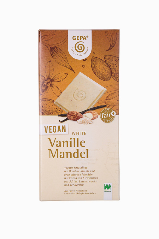 Bio Vegan White Mandel Vanille 100g