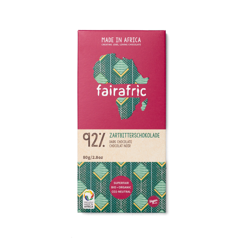 fairafric - Bio- Zartbitter 92%