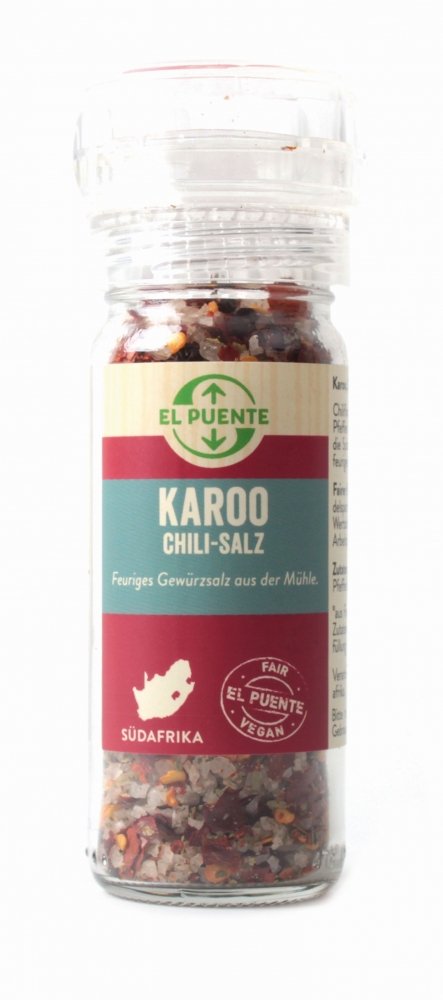 Karoo Chilisalz in der Mühle, 85 g 