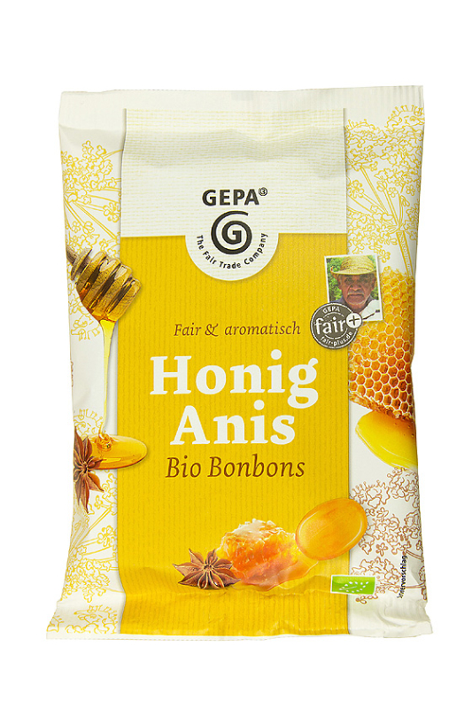 Bio Honig-Anis Bonbons, 100g