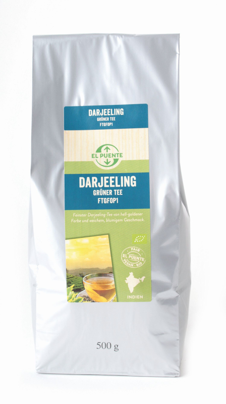Darjeeling Grüner Tee FTGFOP1s, 500 gr