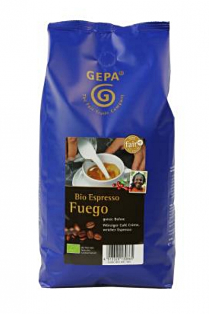 Fuego Bio Espresso Bohne