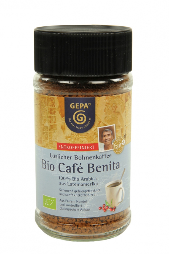 Bio Café Instant entkoffeiniert Benita