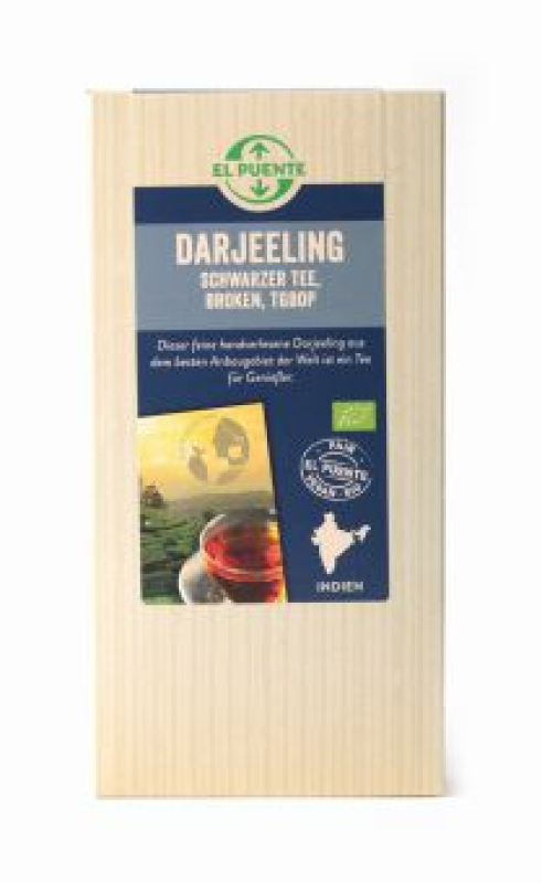 Darjeeling Schwarzer Tee TGBOP - Broken, kbA, 120 g