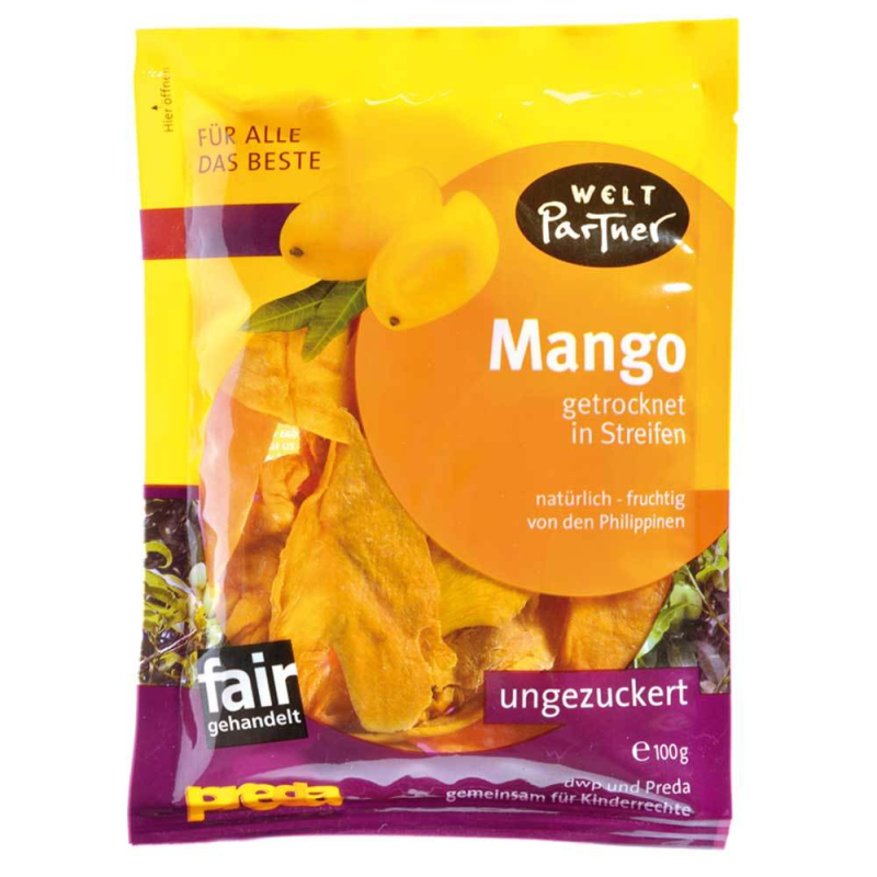 Mangos, getrocknet, ohne Zucker 