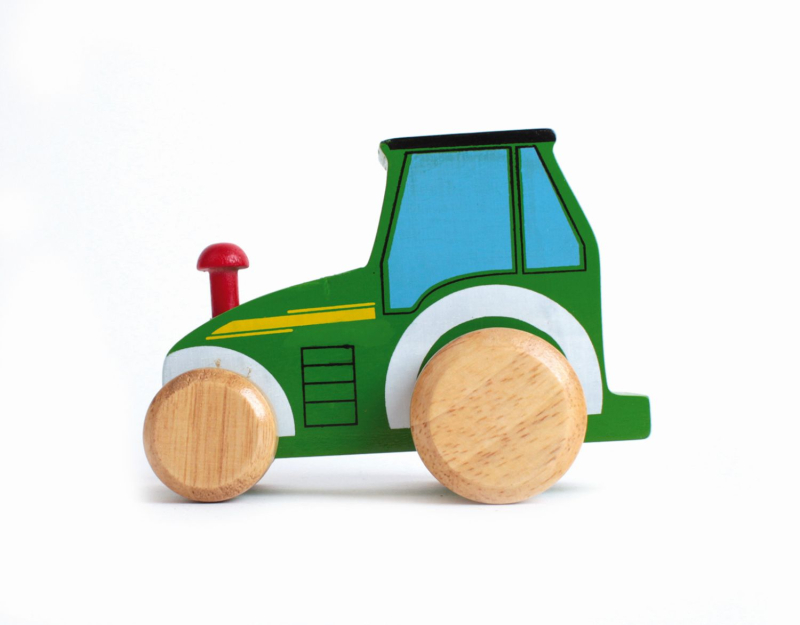 Holzauto "Traktor"