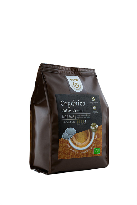 Bio Café Pads Caffè Crema