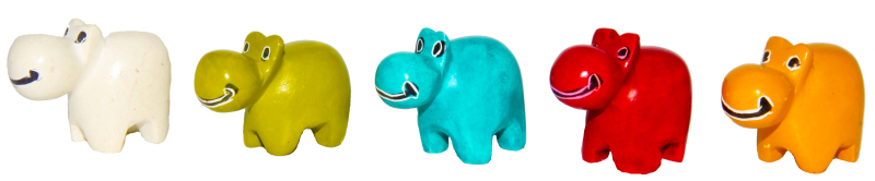 Hippo mini uni mit Gesicht 