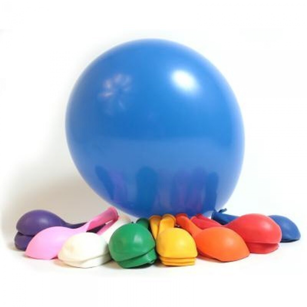 Luftballons 24 Stk/Pg in 8 Farben