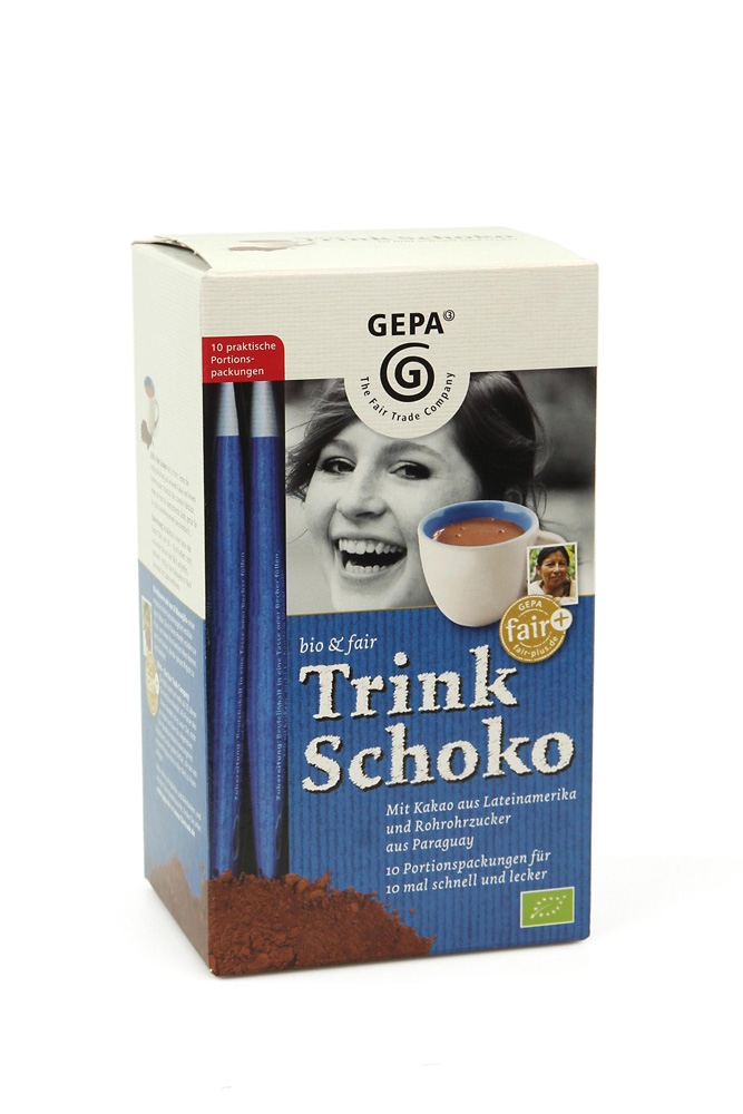 Bio Trinkschokolade Portionspack 10x25g