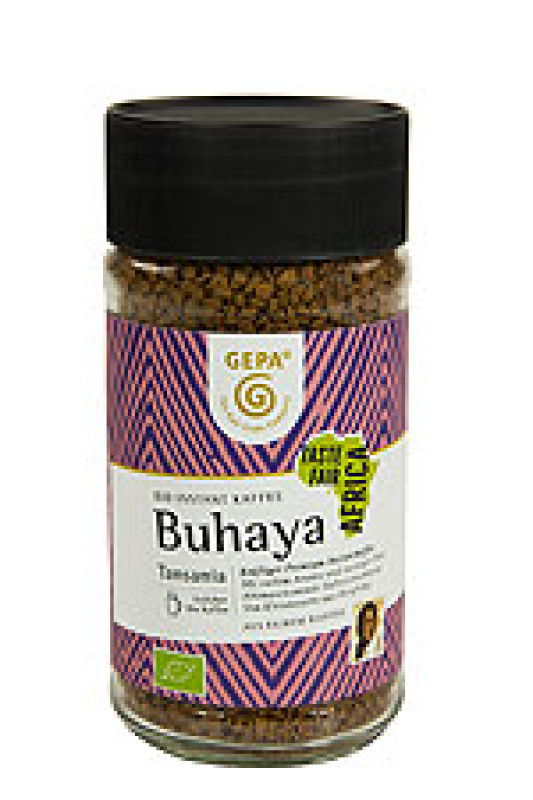 Bio Kaffee Buhaya 100g gefriergetrocknet